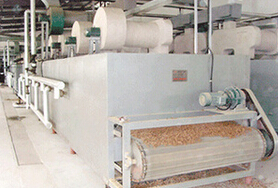 穿流循环带式干燥机