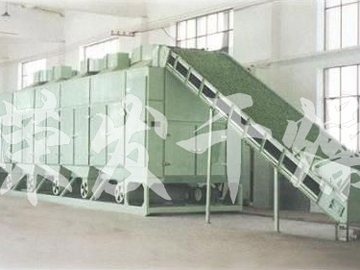 豆柏专用带式干燥机