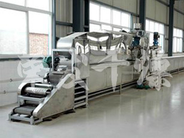 粉丝成套带式干燥机生产线